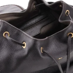 Abro Rucksack Signature aus Leder braun Rucksack