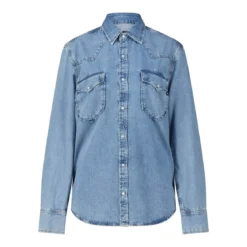 Adriano Goldschmied Overshirt im Denim-Style blau Hemd