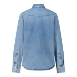 Adriano Goldschmied Overshirt im Denim-Style blau Hemd