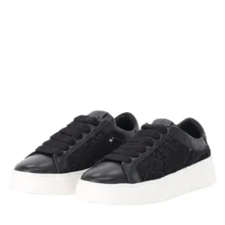 Agl Sneaker Guily Fabric schwarz Schnürschuhe