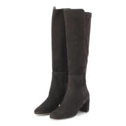 Agl Stiefel Lynn aus Veloursleder braun Schnürschuhe