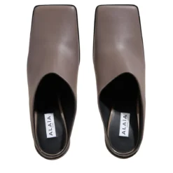 Alaia Mules 90 Tourterelle Mules