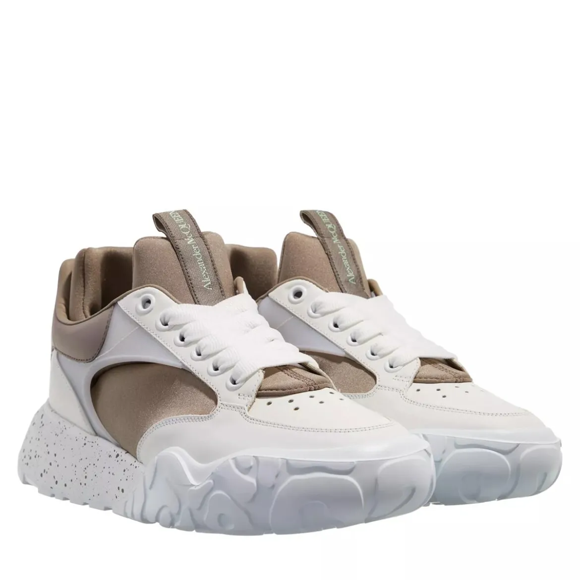 Alexander McQueen Court Trainer 8929 wh/pe Plateau-Sneaker