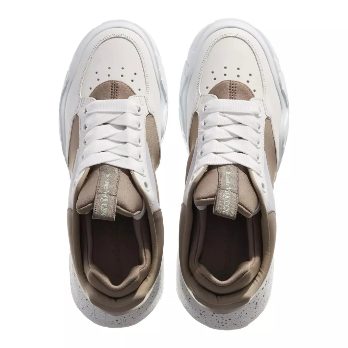 Alexander McQueen Court Trainer 8929 wh/pe Plateau-Sneaker