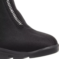 Alexander McQueen Neoprene Boots Black Stiefeletten