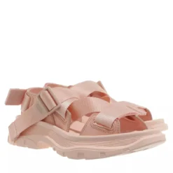 Alexander McQueen Tread Sandals Light Gold Sandalen