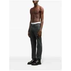 AMI Paris Black Classic Fit Jeans Black Straight Leg Jeans