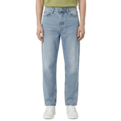 AMI Paris jean a coupe fuselee blau Tapered-Jeans