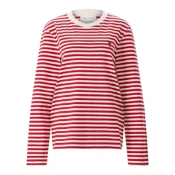 AMI Paris Sweatshirt aus Baumwolle rot T-Shirt