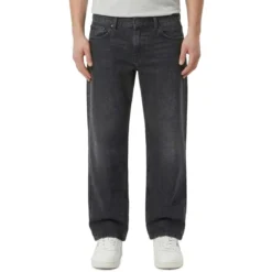AMI Paris Wide-Fit Jeans schwarz Wide Leg Jeans