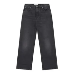 AMI Paris Wide-Fit Jeans schwarz Wide Leg Jeans