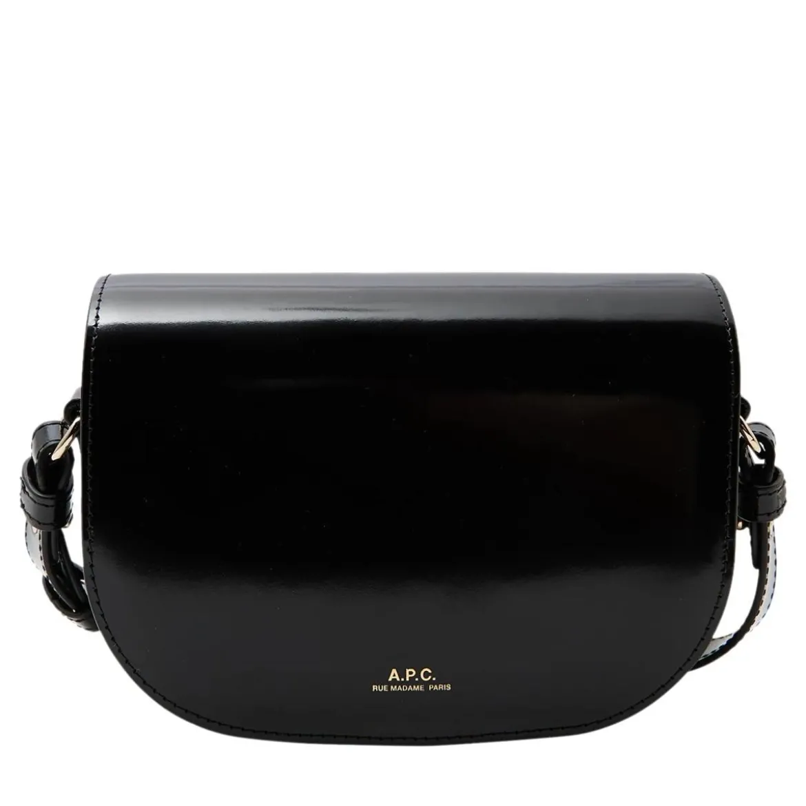 A.P.C. Le B-Side Small Lzz Black Crossbody Bag
