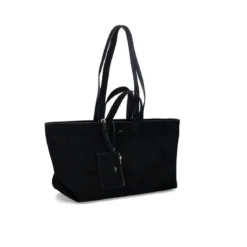 A.P.C. Le Drummer Suede Bag Black Shopper