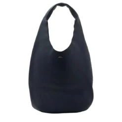 A.P.C. Le Neige Iak Dark Navy Hobo Bag
