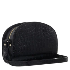 A.P.C. Sac Demi-Lune Lzz Black Crossbody Bag