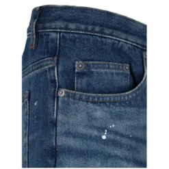 A.P.C. Straight Fit Jeans im Vintage-Look Blau Straight Leg Jeans