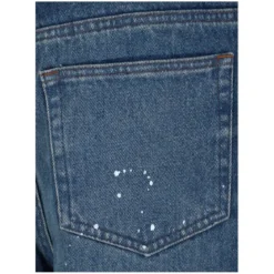 A.P.C. Straight Fit Jeans im Vintage-Look Blau Straight Leg Jeans