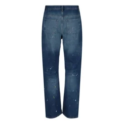 A.P.C. Straight Fit Jeans im Vintage-Look Blau Straight Leg Jeans