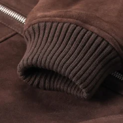 Arma Jacke aus Lammleder braun Übergangsjacke