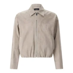 Arma Jacke Loua aus Veloursleder beige Lederjacke