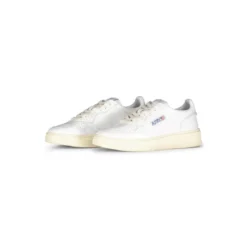 Autry International Sneaker Medalist aus Leder Weiß Low-Top-Sneaker