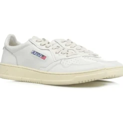 Autry International Sneaker Medalist aus Leder Weiß Low-Top-Sneaker