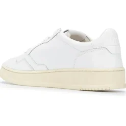 Autry International Sneaker Medalist aus Leder Weiß Low-Top-Sneaker