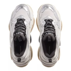 Balenciaga Triple S Metallic 8191 black/white/silver Low-Top-Sneaker