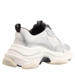 Balenciaga Triple S Metallic 8191 black/white/silver Low-Top-Sneaker