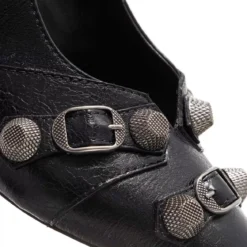 Balenciaga Womens Cagole 90mm Pump Black Pumps