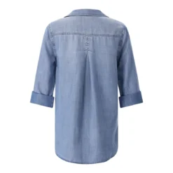 Bella Dahl Leichte Hemdbluse blau Bluse