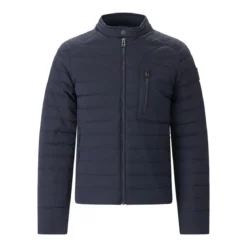 Belstaff Jacke mit Logo blau Daunenjacke