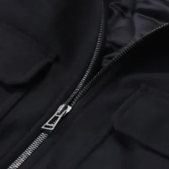 Belstaff Overshirt aus Woll-Mix dunkelblau Übergangsjacke