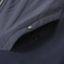 Belstaff Strickjacke mit Logo blau Übergangsjacke