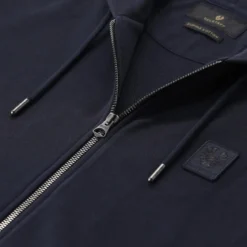 Belstaff Sweatjacke aus Baumwolle dunkelblau Übergangsjacke