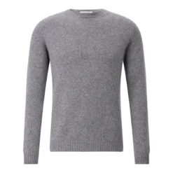 Boglioli Pullover aus Wolle & Kaschmir grau Pullover