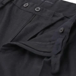 Boglioli Zweiteiliger Anzug aus Woll-Mix blau Hosenanzug