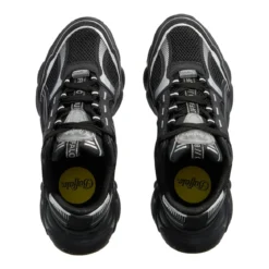 Buffalo Cld Run Jog Black/Silver Low-Top-Sneaker