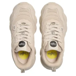 Buffalo Komodo Cream Plateau-Sneaker