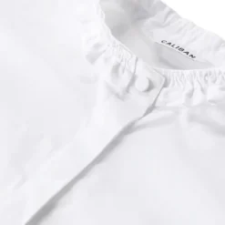 CALIBAN Bluse aus Baumwollmix weiß Bluse