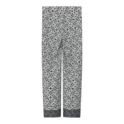 Cambio Allison creme/blue geometric Hose