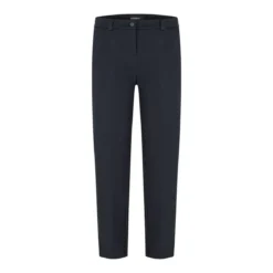 Cambio Carrot-Fit Stoffhose Karina Navy Stoffhose