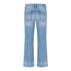Cambio Flared Jeans Francessca blau Ausgestellte Jeans