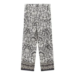Cambio Hose Adrienne mit floralem Muster mehrfarbig Hose