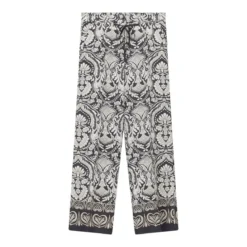 Cambio Hose Adrienne mit floralem Muster mehrfarbig Hose