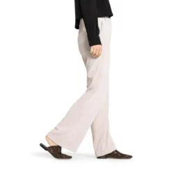 Cambio Straight-Fit Hose Amelie aus Cord Beige Hose