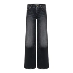 Cambio Wide-Leg Jeans Tess Dunkelgrau Wide Leg Jeans