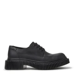 Camper Der qualitativ hochwertig und komfortabel designte schwarz Schnürschuhe