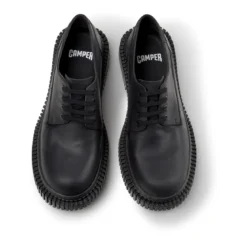 Camper Der qualitativ hochwertig und komfortabel designte schwarz Schnürschuhe