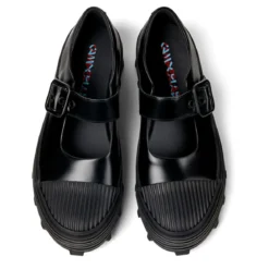 Camperlab Schnürschuhe Traktori schwarz Schnürschuhe